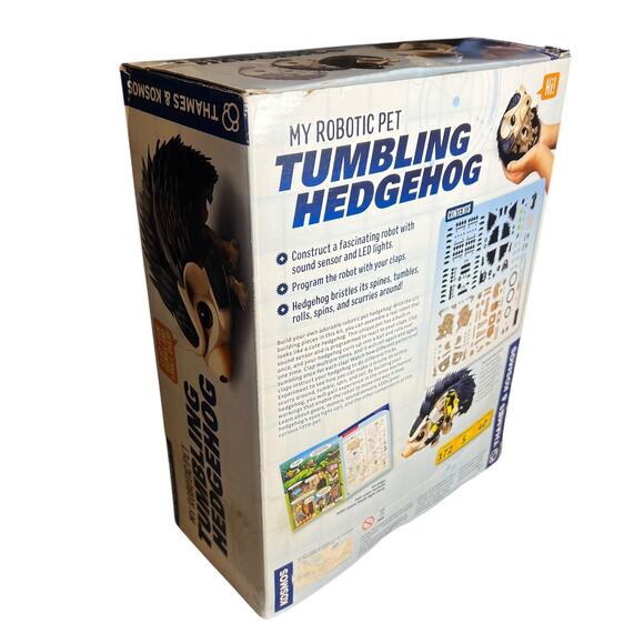 Thames & Kosmos My Robotic Pet Tumbling Hedgehog 172pc STEM Experiment Kit - Picture 2 of 9